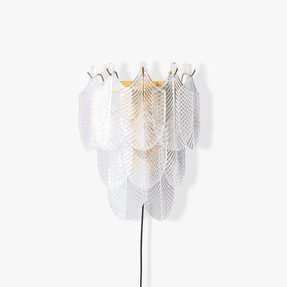 Celoaine Wandleuchte Messing Murano-Glas