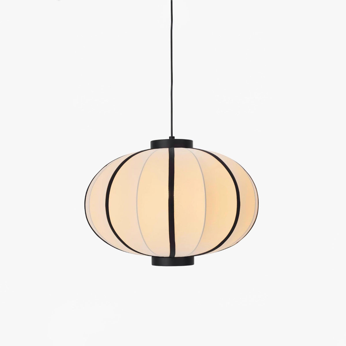 Lumara Pendelleuchte Stoff Laterne Rahmen Vintage