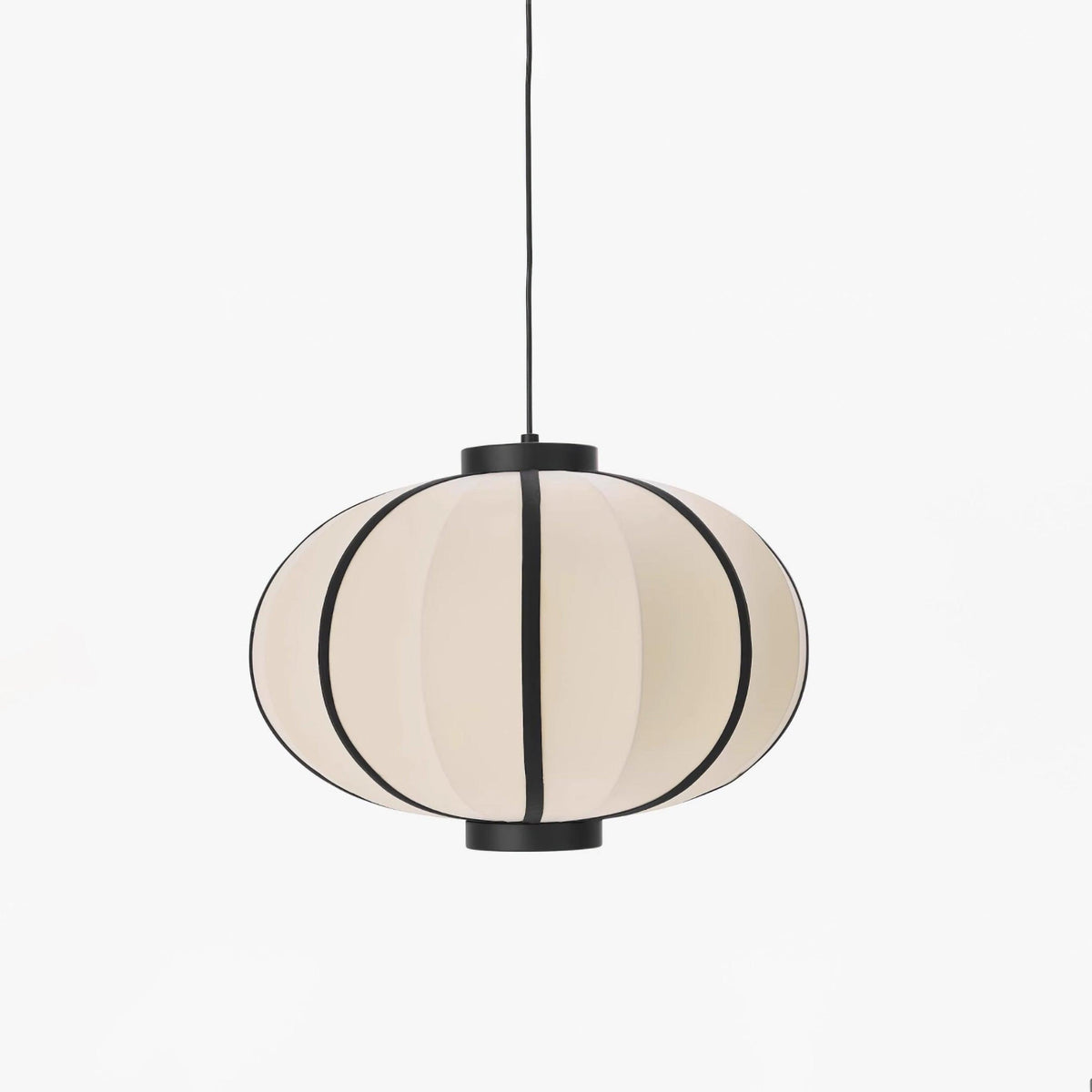 Lumara Pendelleuchte Stoff Laterne Rahmen Vintage