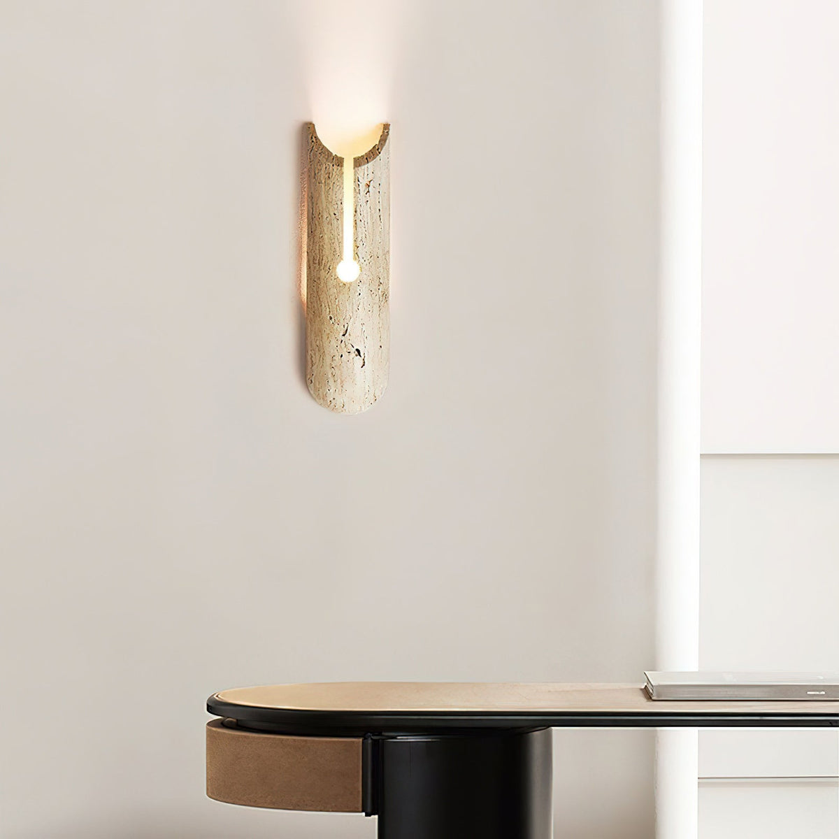 Olnorila Travertine Wandleuchte