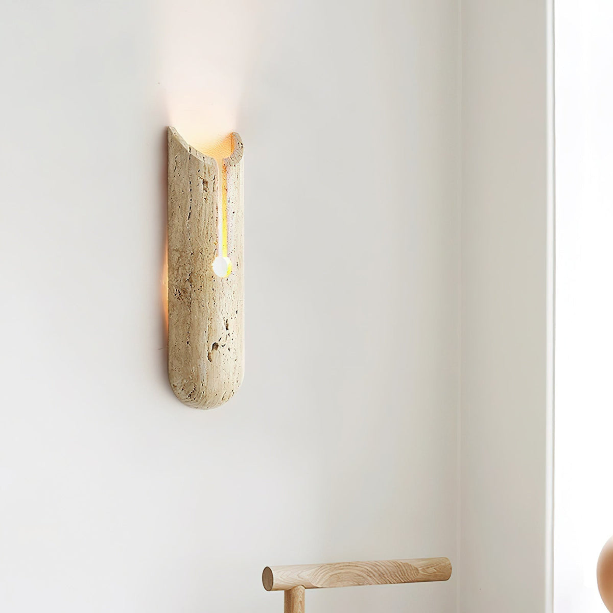 Olnorila Travertine Wandleuchte