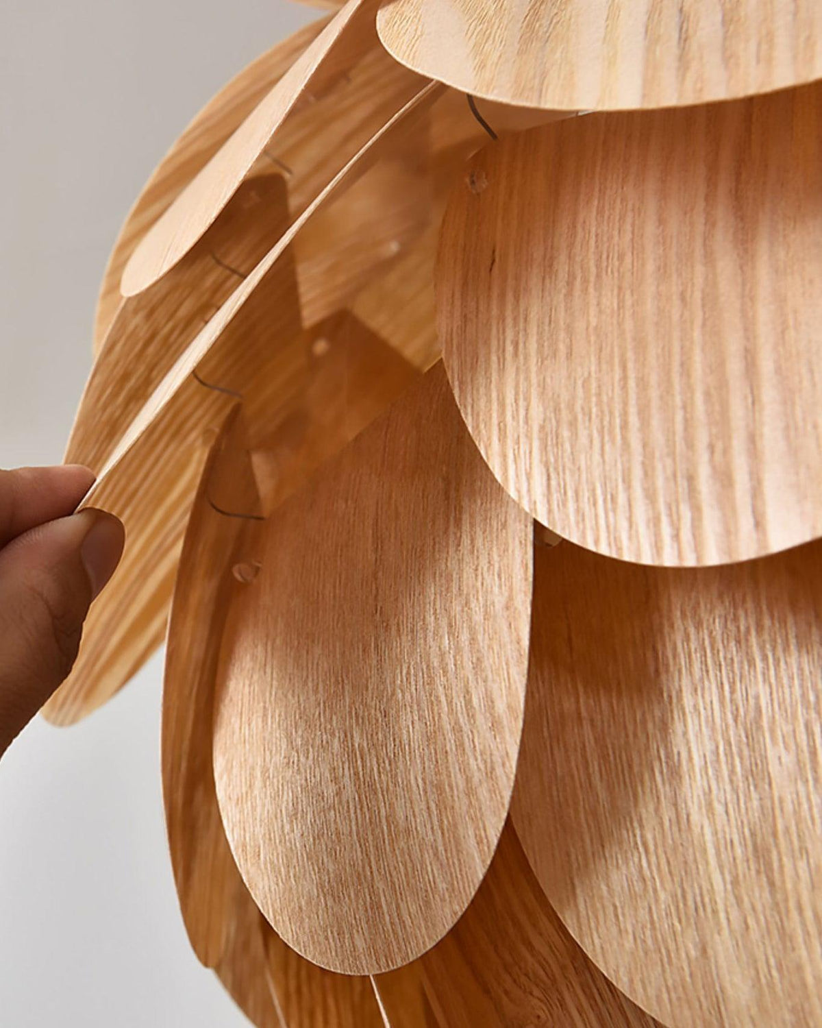 Wlara moderne Pendelleuchte aus Holz