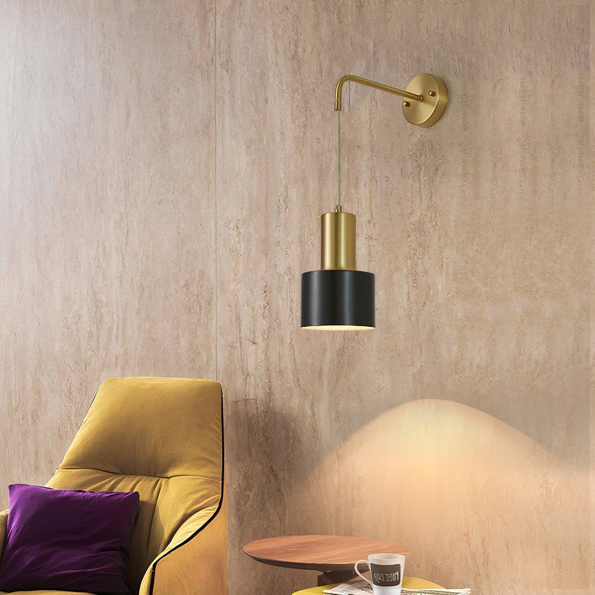 Rivereria Minimalistische Wandleuchte