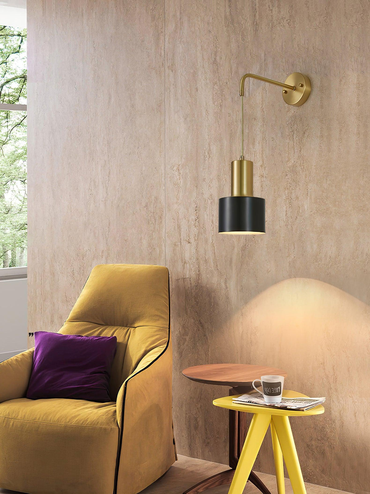 Rivereria Minimalistische Wandleuchte