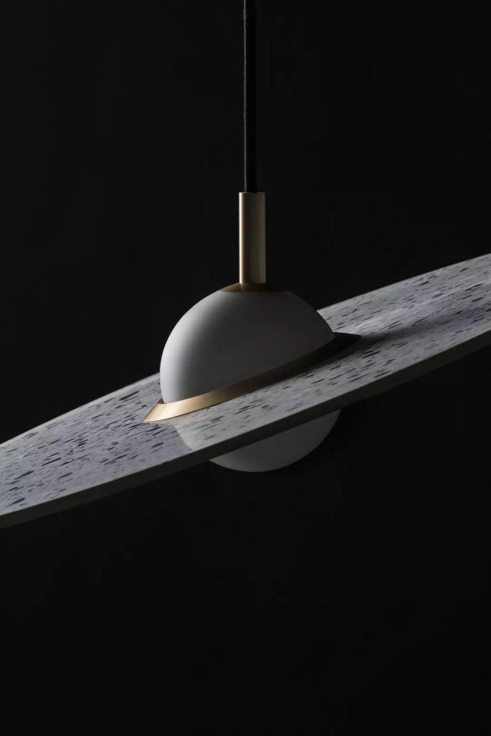 Elaiira Pendelleuchte Planet für Wohnzimmer