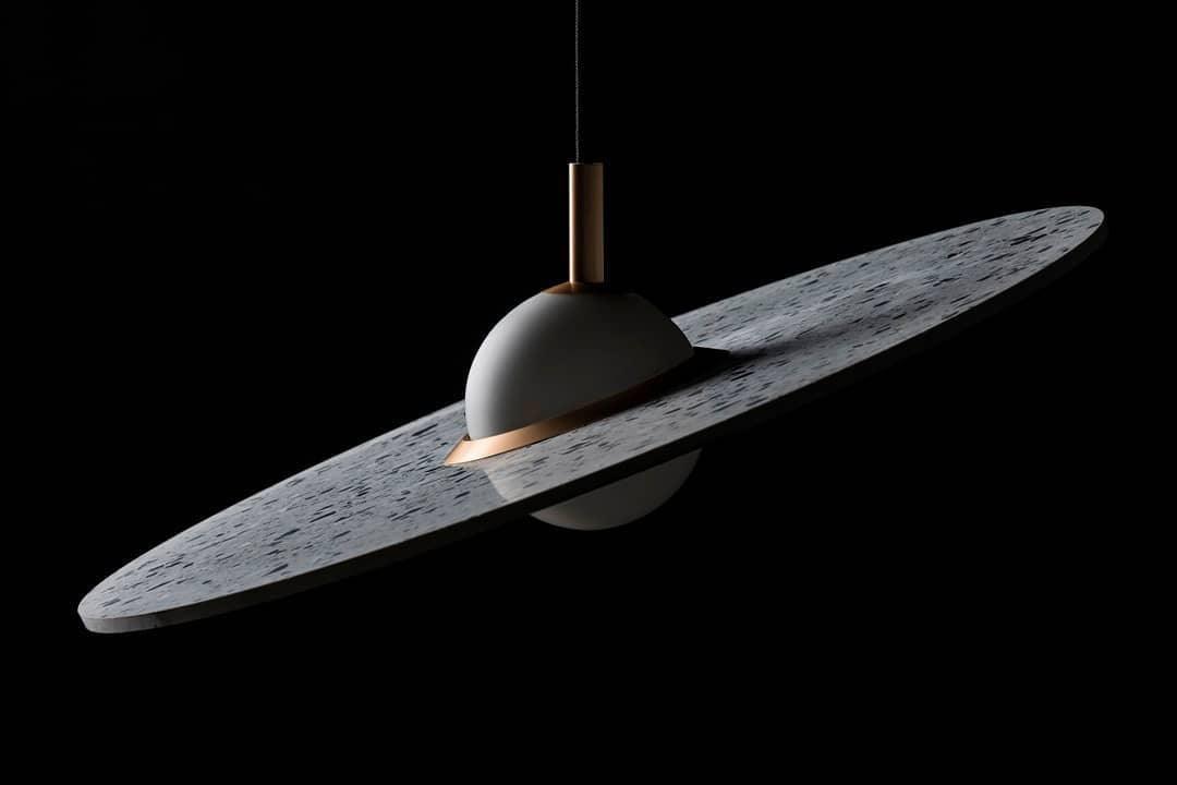 Elaiira Pendelleuchte Planet für Wohnzimmer