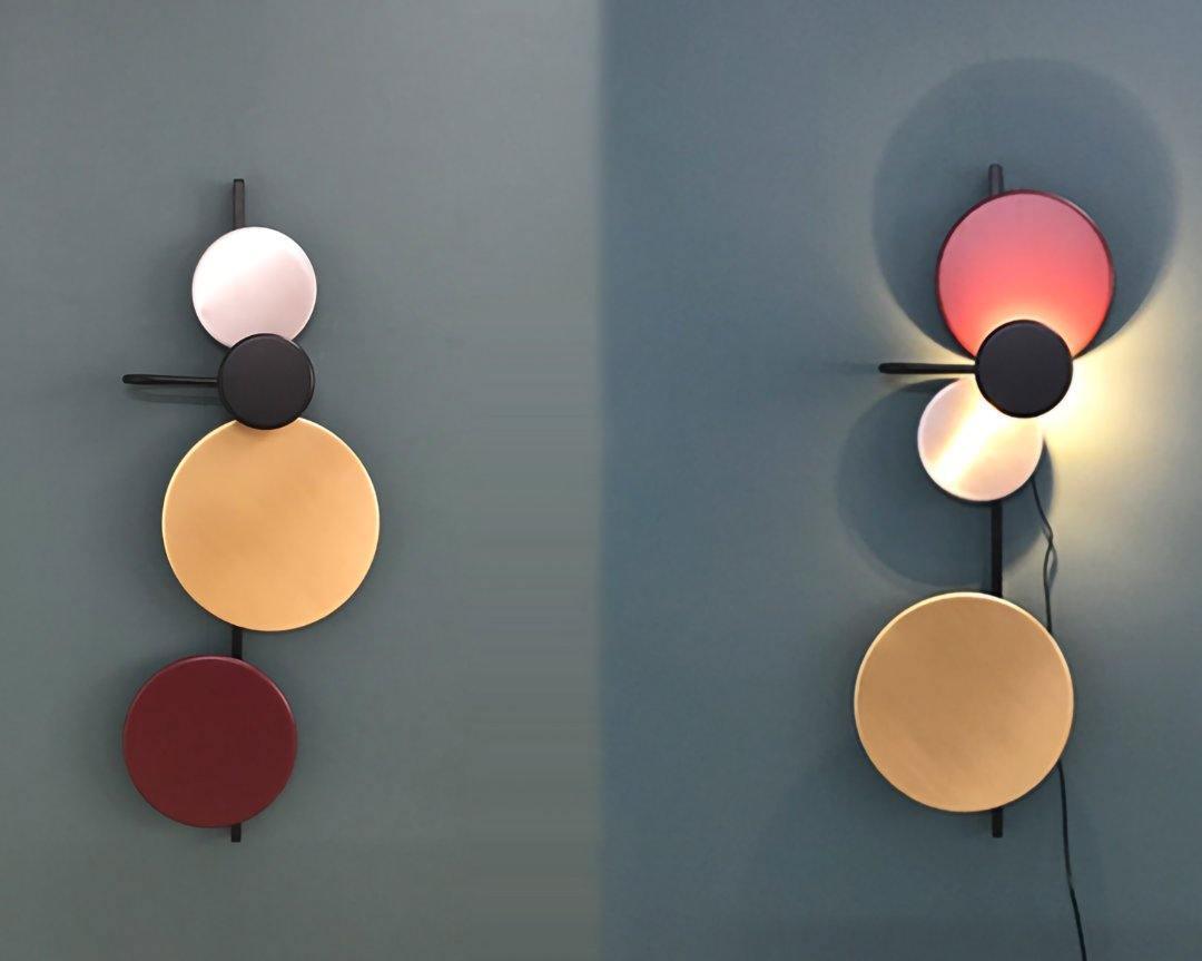 Selaaria zeitgenössische minimalistische Wandleuchte mit Stecker