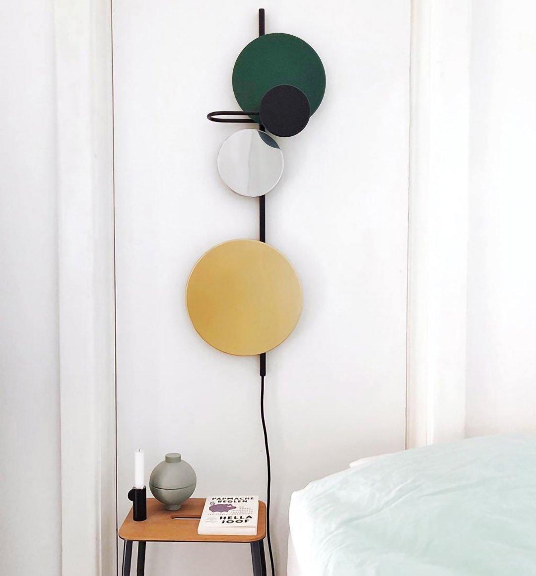 Selaaria zeitgenössische minimalistische Wandleuchte mit Stecker