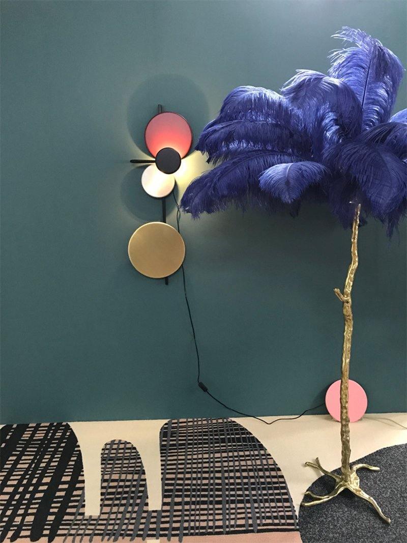 Selaaria zeitgenössische minimalistische Wandleuchte mit Stecker