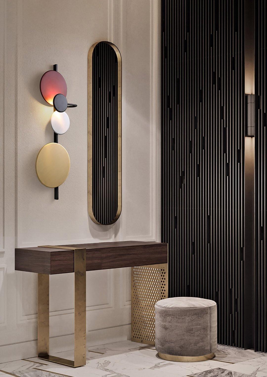 Selaaria zeitgenössische minimalistische Wandleuchte mit Stecker
