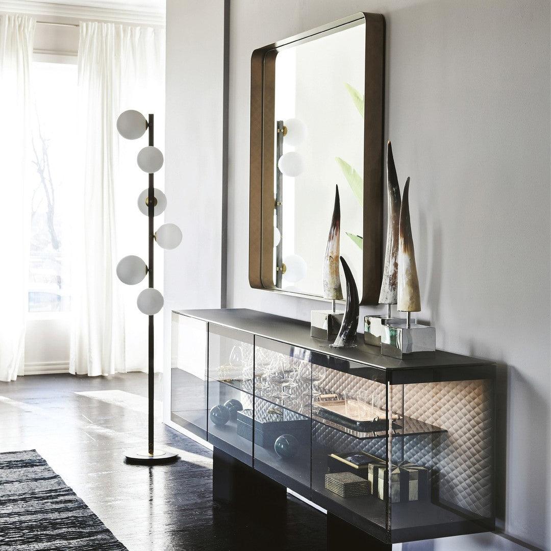 Eireneria elegante Stehleuchte aus Glas