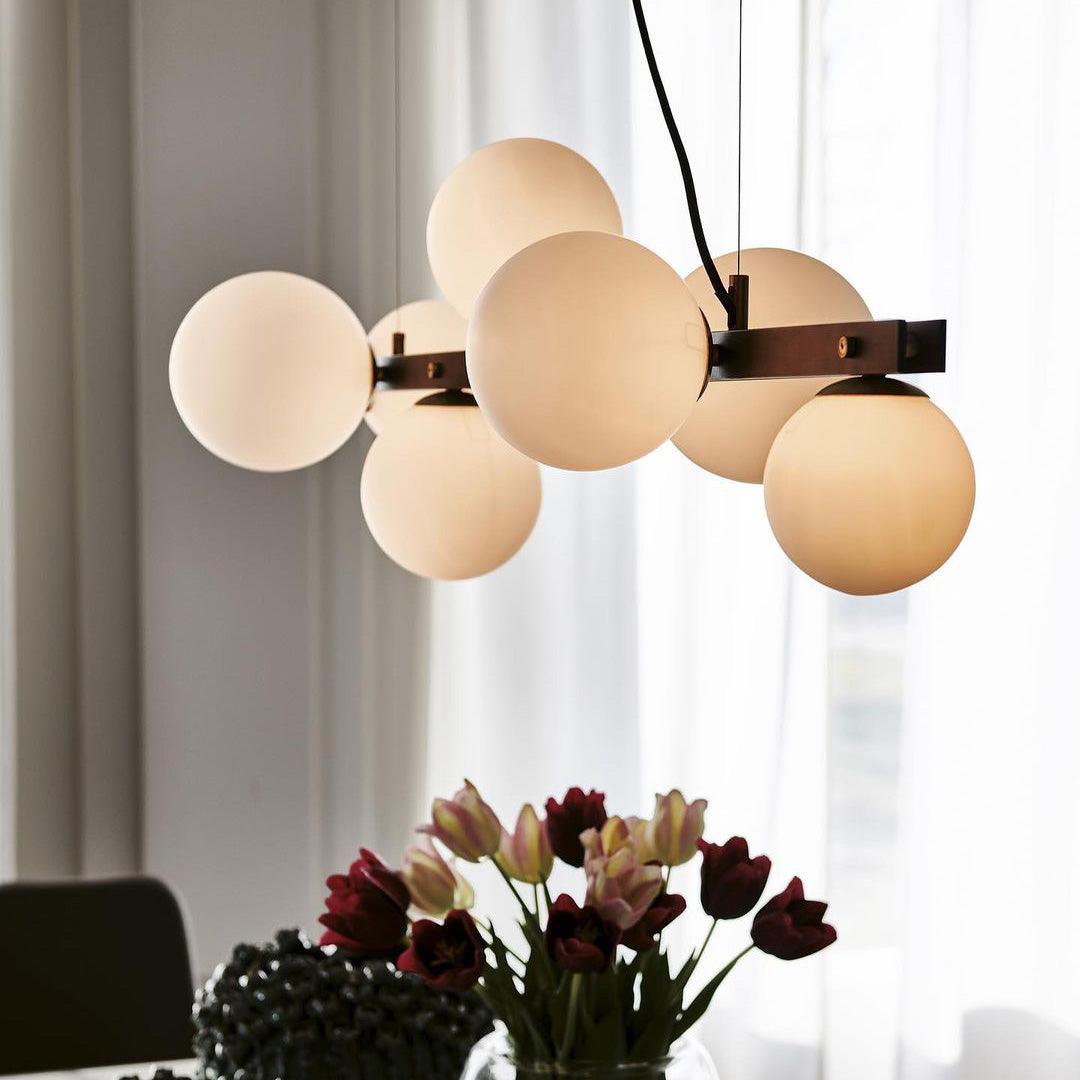 Eireraine moderne Pendelleuchte aus Glas