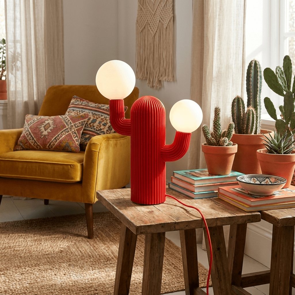 Lazlo Cactus Tischleuchte