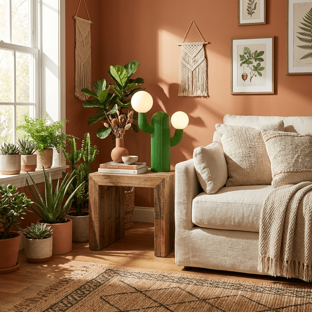 Lazlo Cactus Tischleuchte