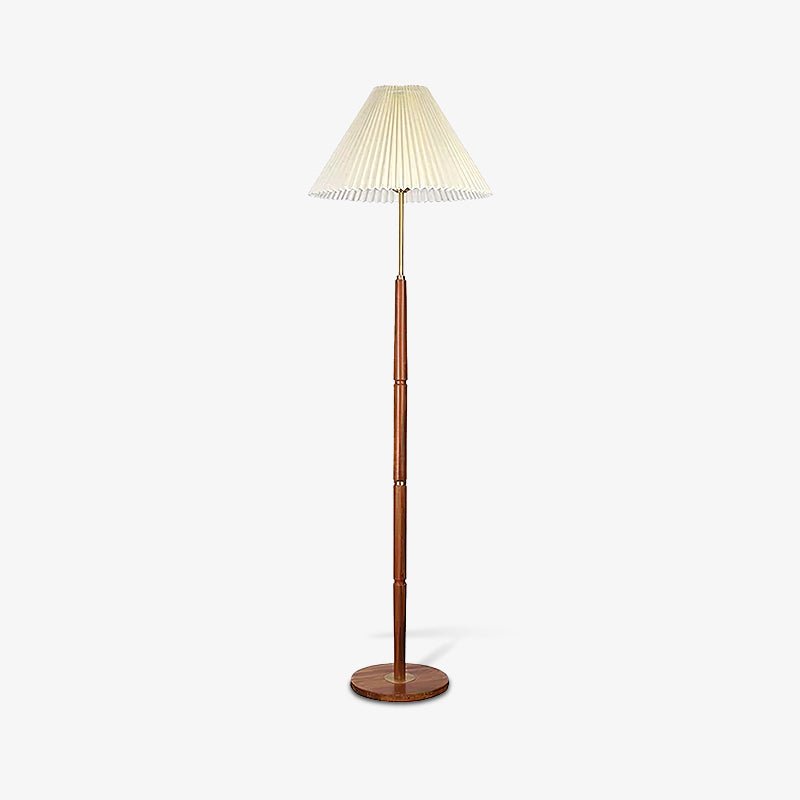 Syleina Minimalistische Stehleuchte aus massivem Holz