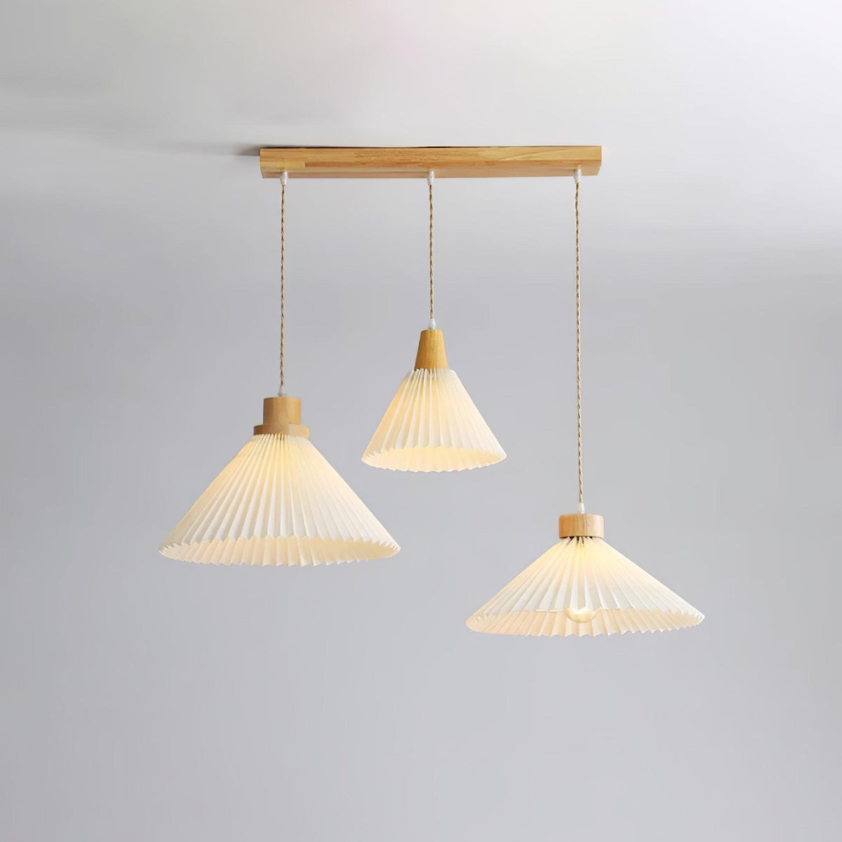 Rinisora moderne Pendelleuchte aus Holz