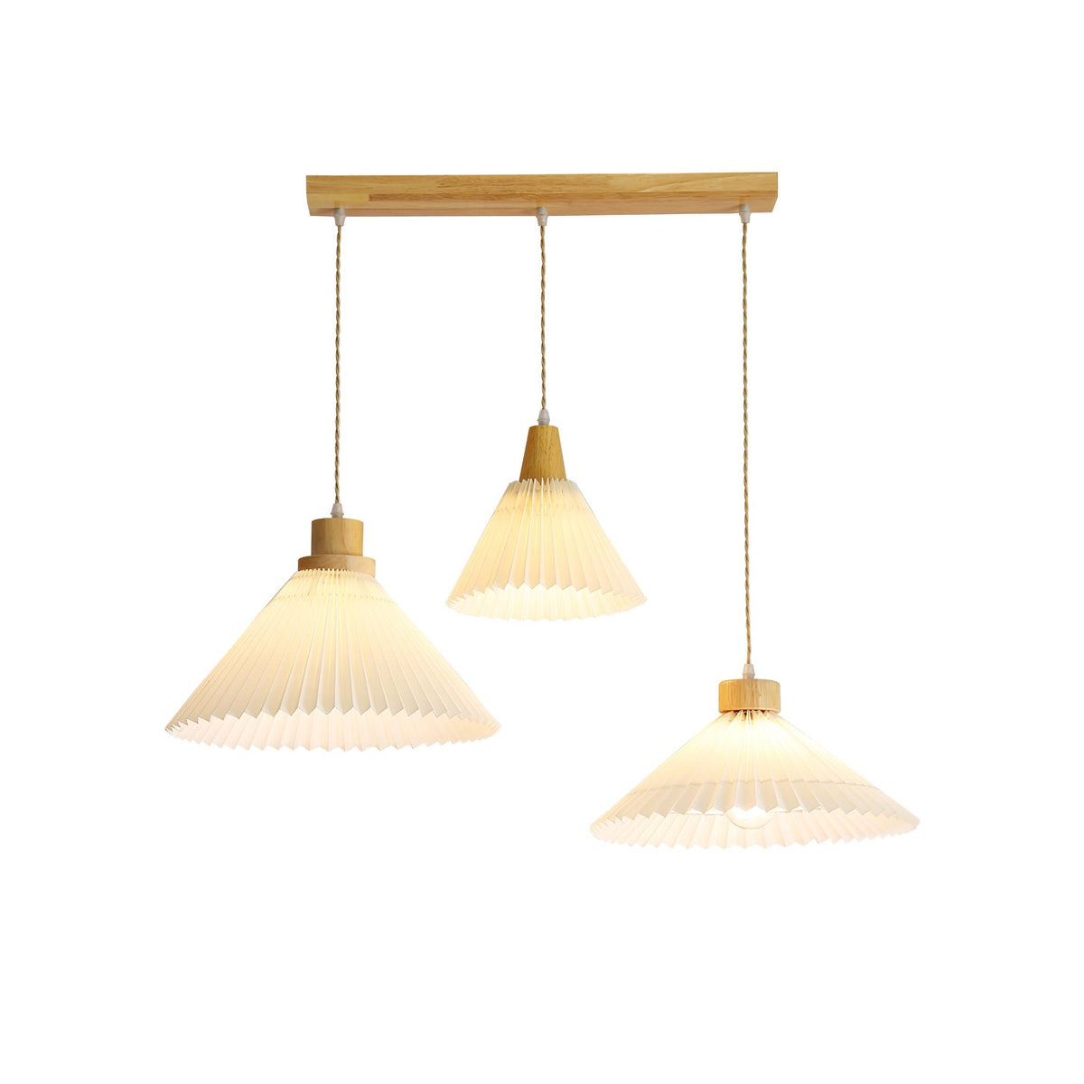 Rinisora moderne Pendelleuchte aus Holz