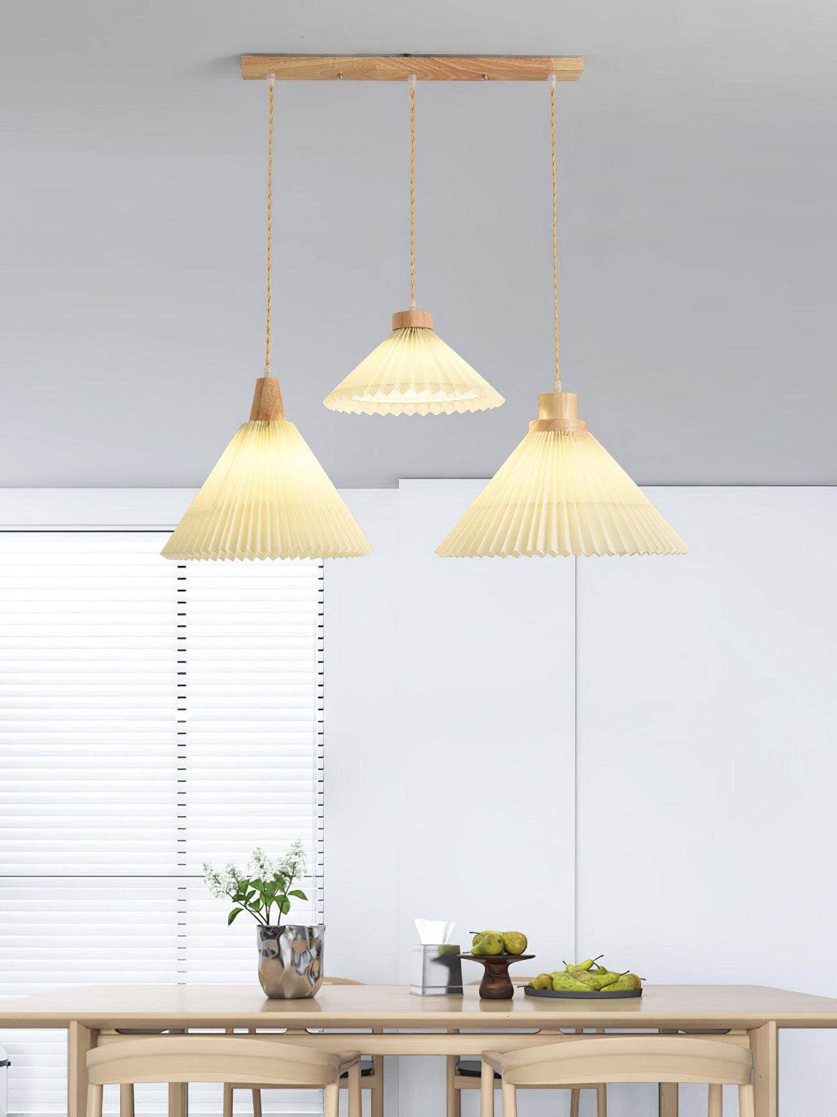 Rinisora moderne Pendelleuchte aus Holz
