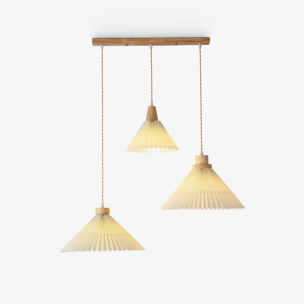 Rinisora moderne Pendelleuchte aus Holz