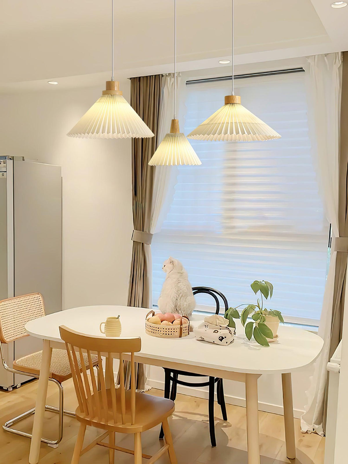 Rinisora moderne Pendelleuchte aus Holz