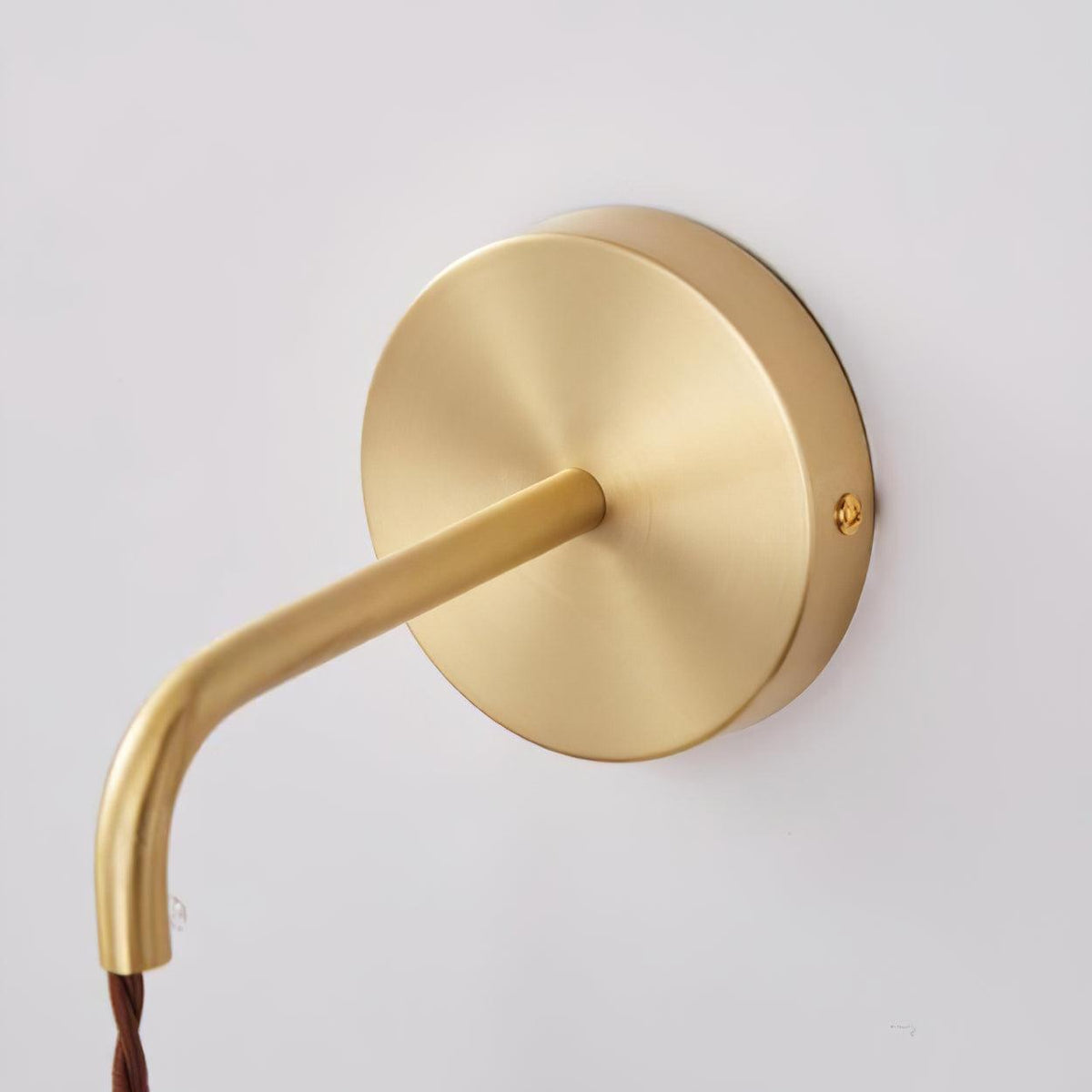 Mordan Premium Eleganz gefaltete Walnuss-Wandleuchte