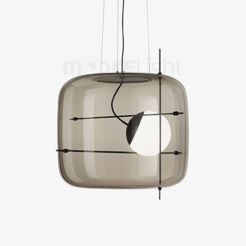 Ivex Pendelleuchte aus Glas im zeitgenössischen Stil