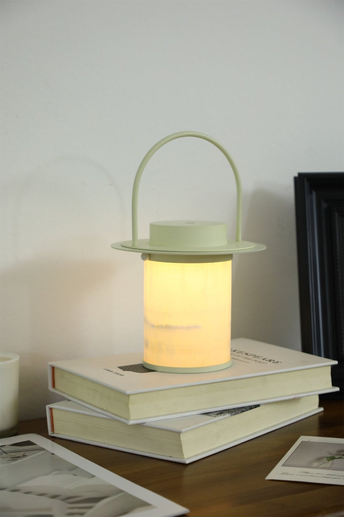 Pod tragbare wiederaufladbare Alabaster-Tischlampe