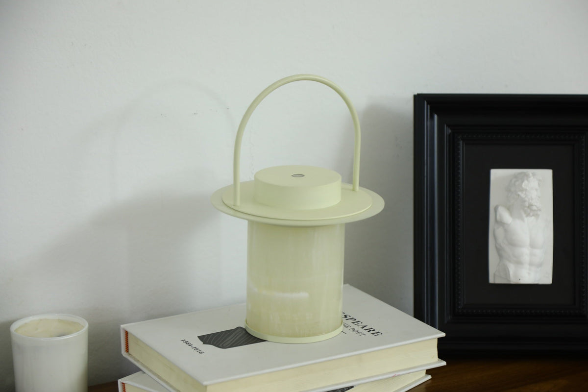 Pod tragbare wiederaufladbare Alabaster-Tischlampe