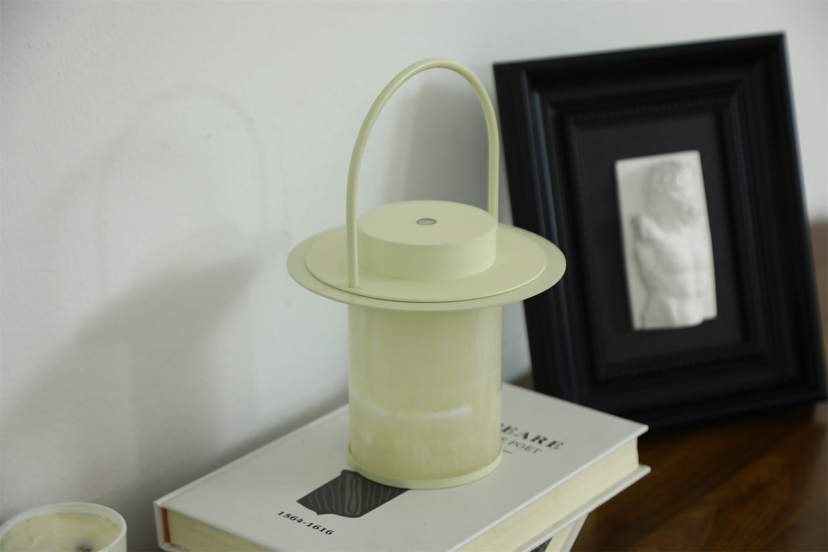 Pod tragbare wiederaufladbare Alabaster-Tischlampe