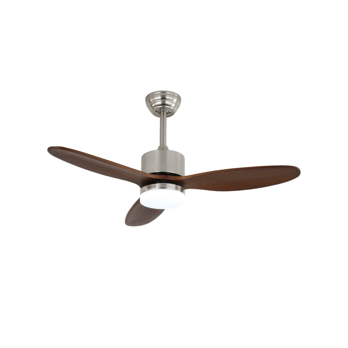 Aldirella minimalistisch Deckenventilator mit Beleuchtung aus Holz
