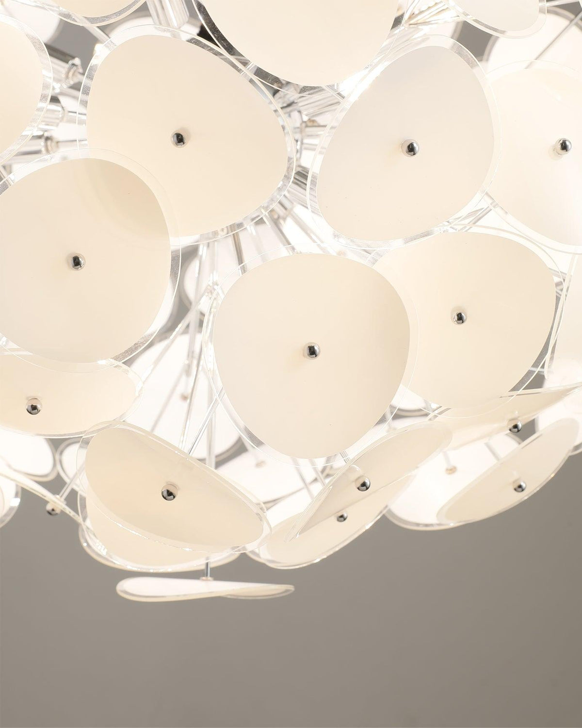 Orcariol futuristischer Kronleuchter aus Glas