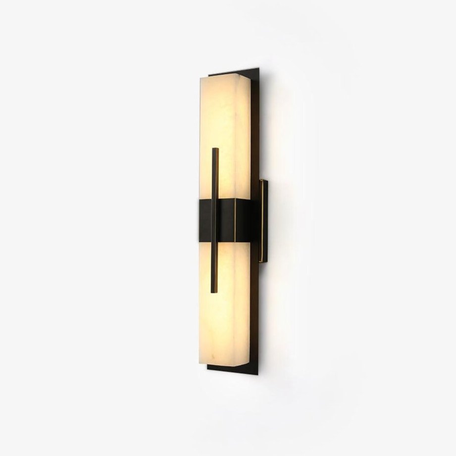 Vellmure Twin Alabaster-Wandleuchte