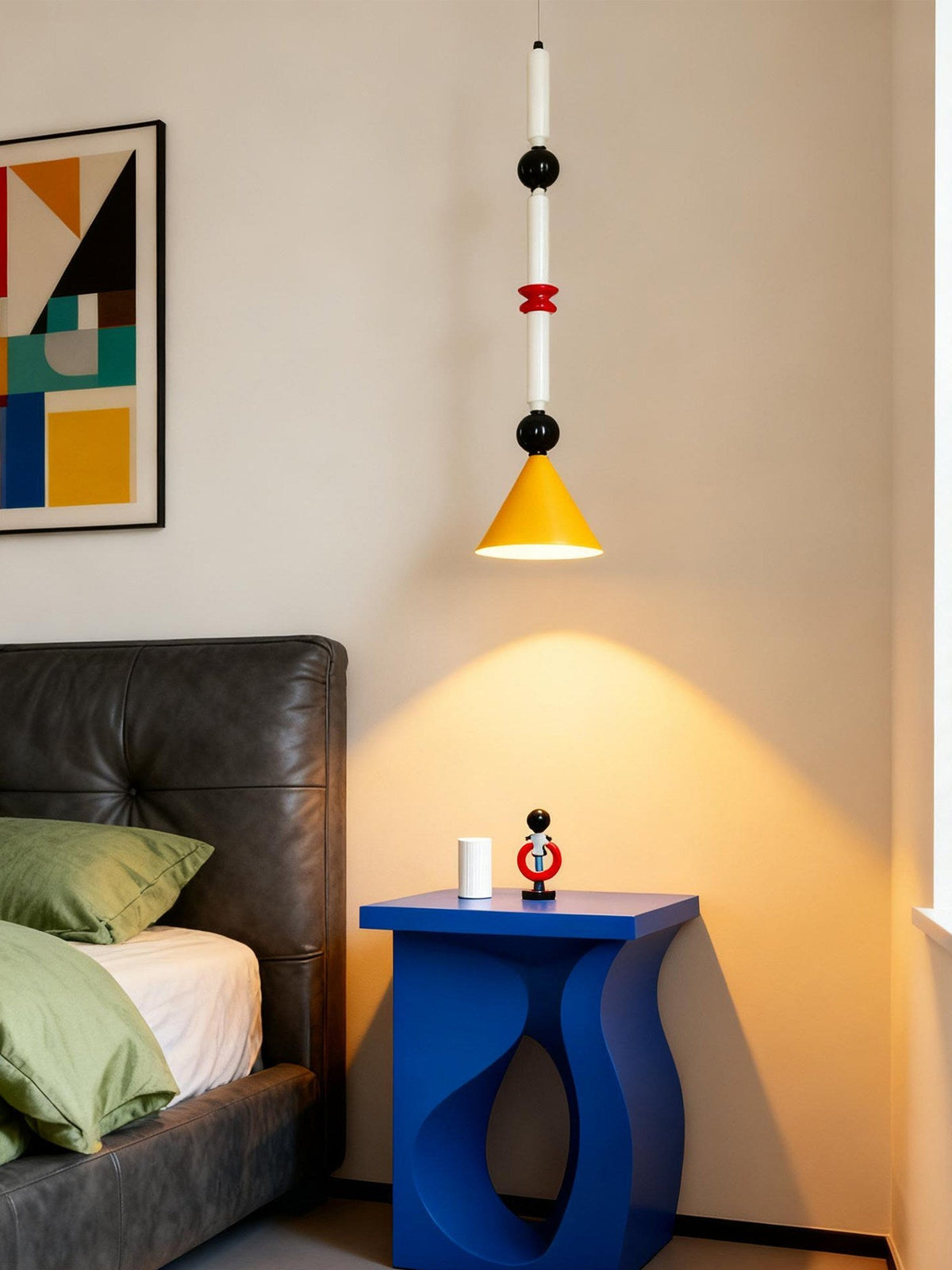 Postmodern Mini-Kegel-Pendelleuchte