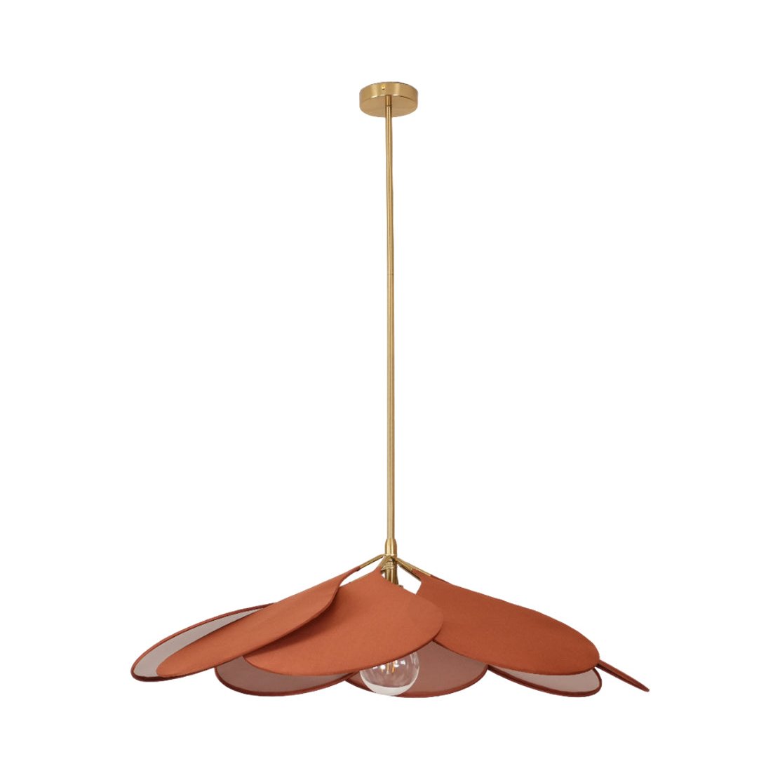 Dax Pendelleuchte aus Stoff im nature-inspirierten Design