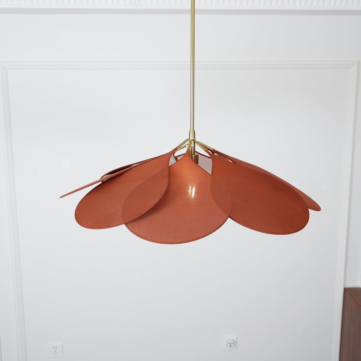 Dax Pendelleuchte aus Stoff im nature-inspirierten Design