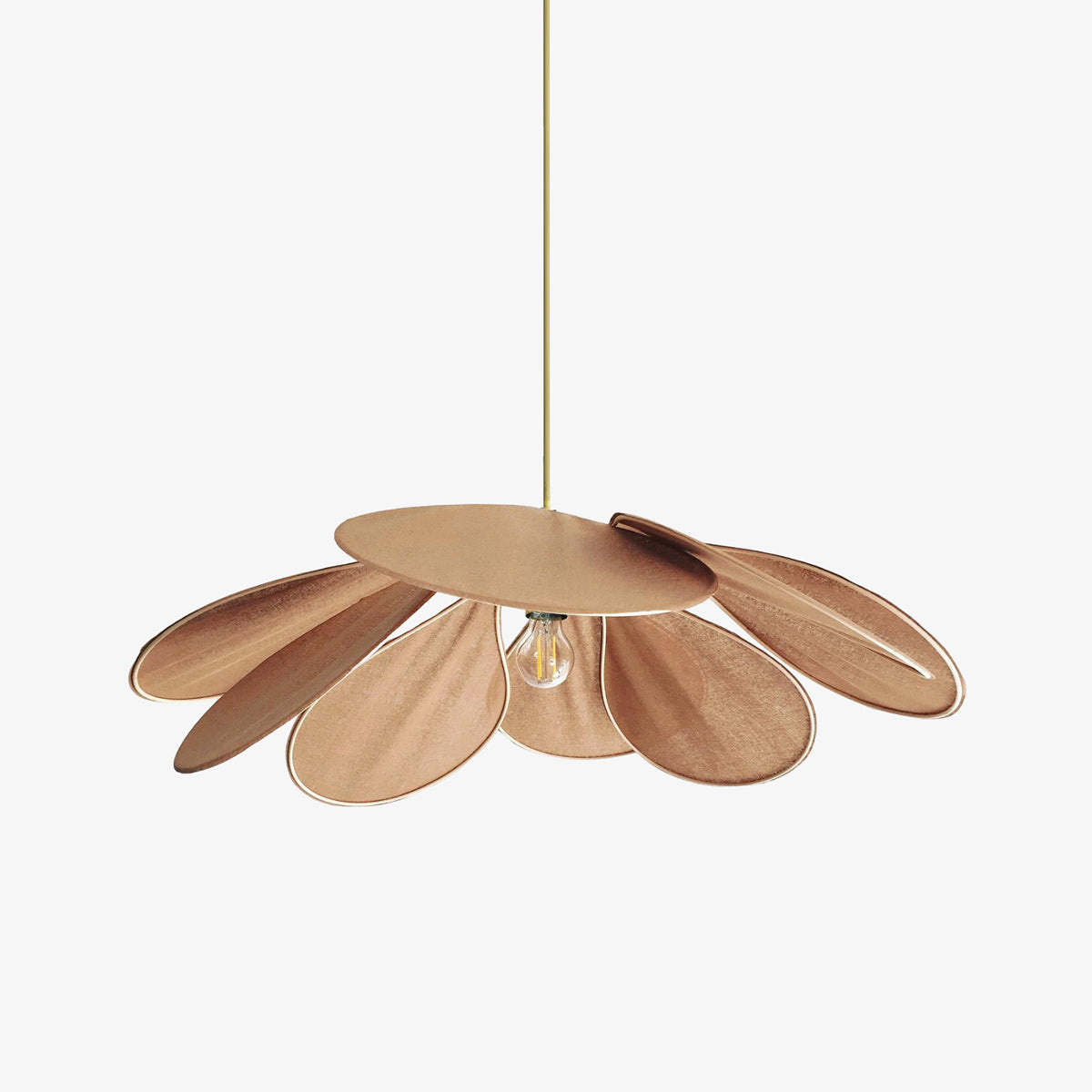 Dax Pendelleuchte aus Stoff im nature-inspirierten Design