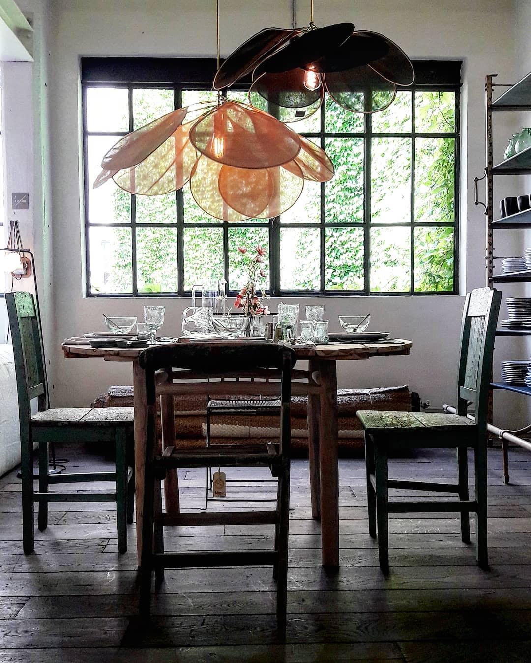 Dax Pendelleuchte aus Stoff im nature-inspirierten Design