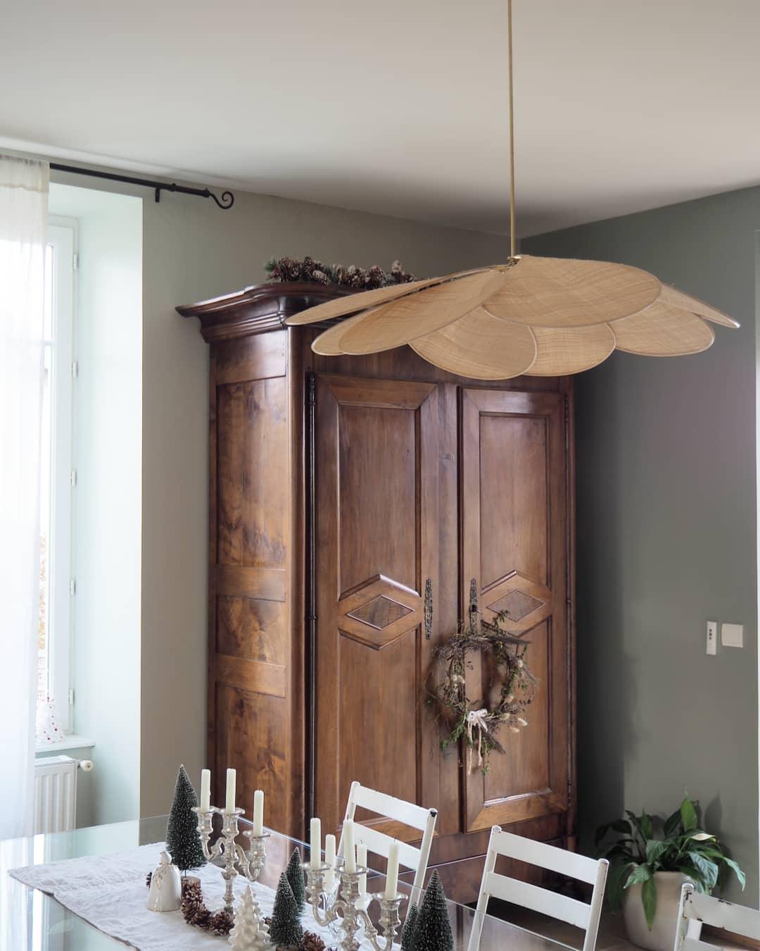 Dax Pendelleuchte aus Stoff im nature-inspirierten Design