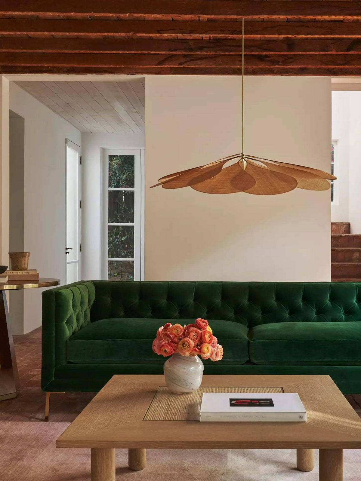 Dax Pendelleuchte aus Stoff im nature-inspirierten Design