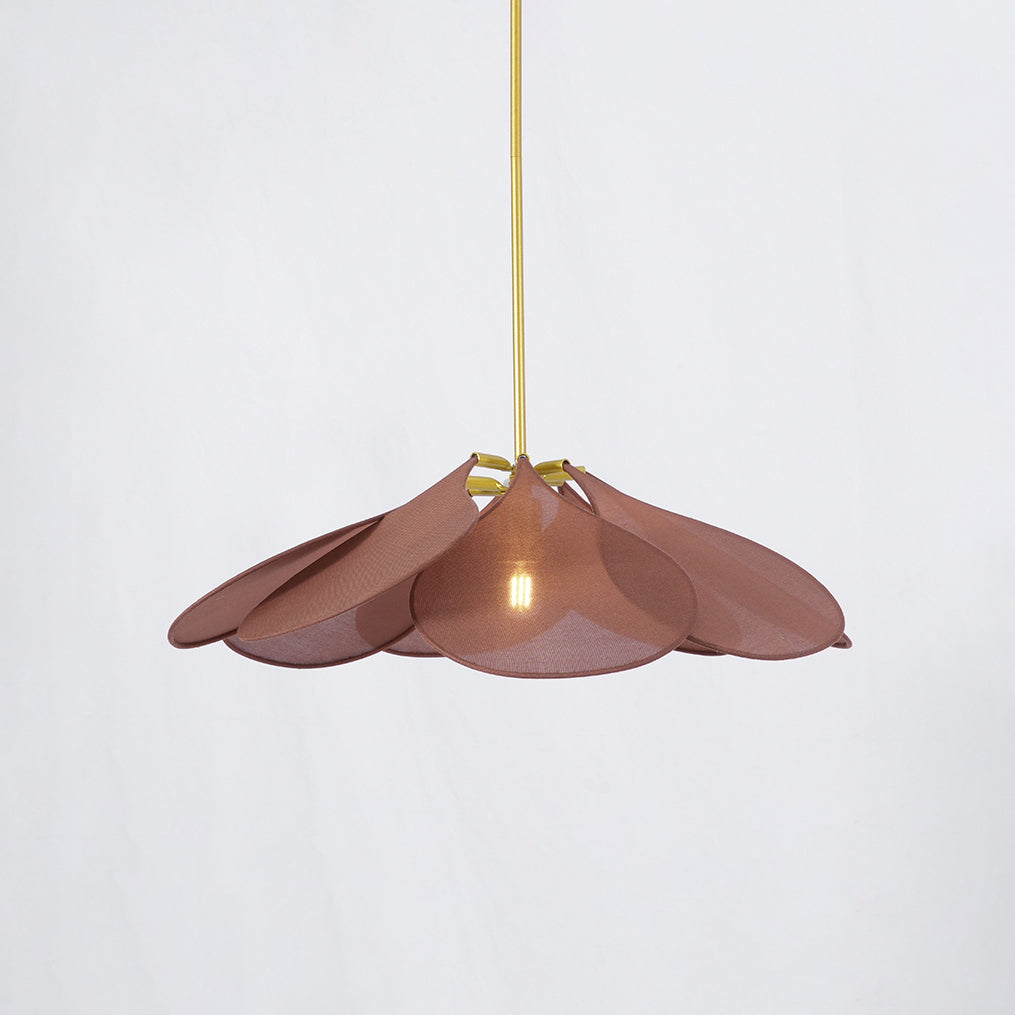 Dax Pendelleuchte aus Stoff im nature-inspirierten Design