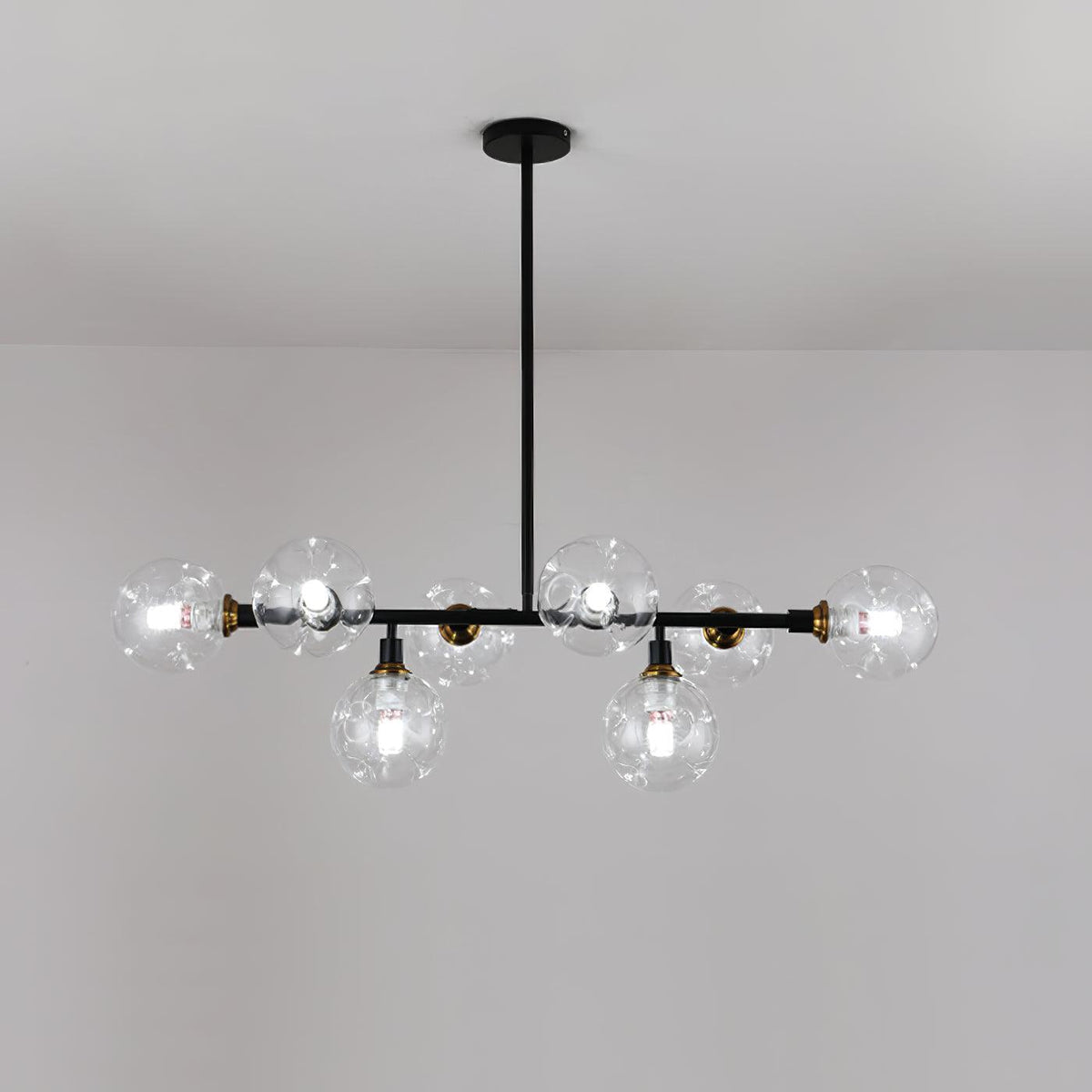 Velaiel Kronleuchter aus Glas und Metall