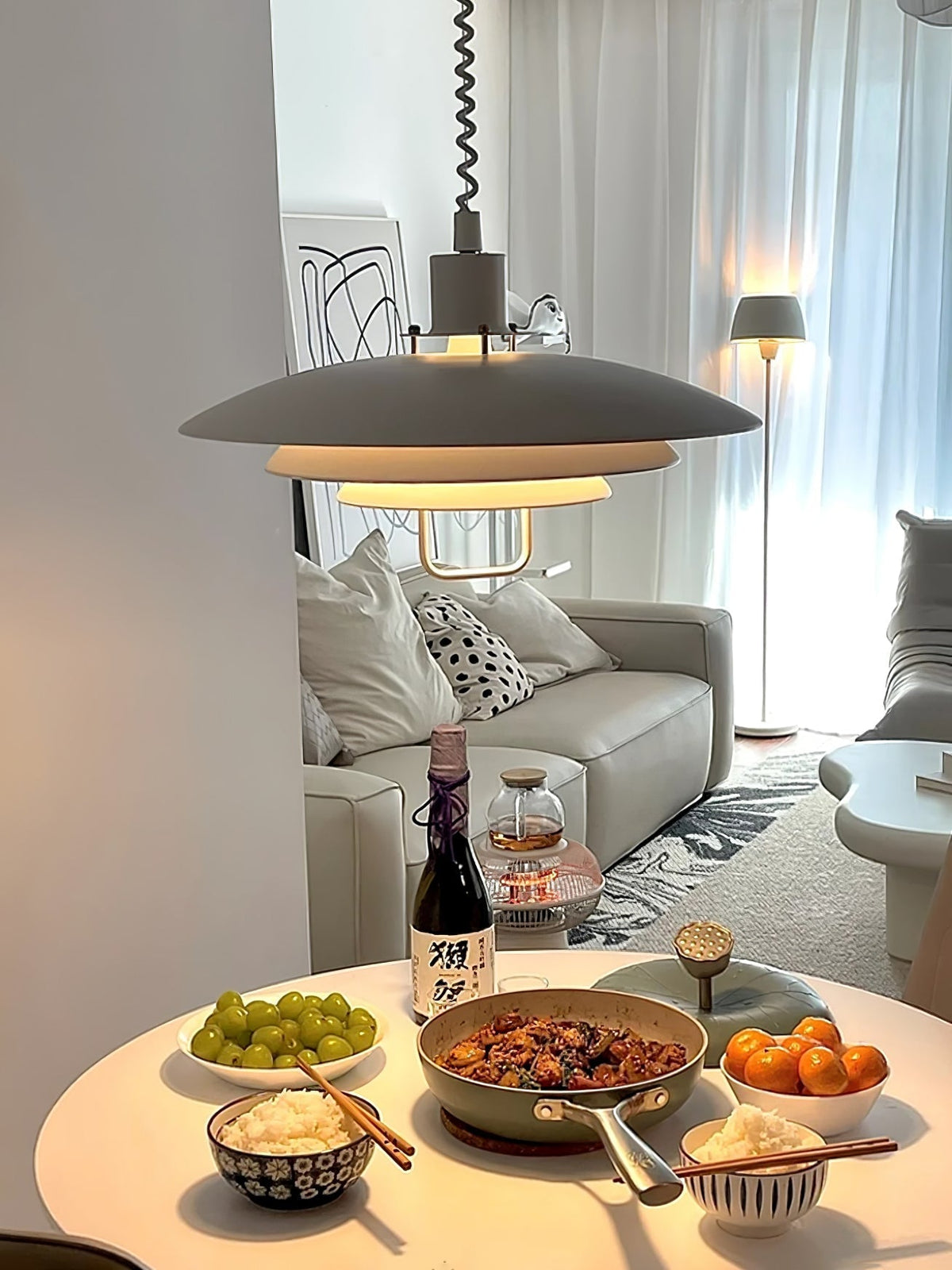 Divor Aluminium Glam Pendelleuchte