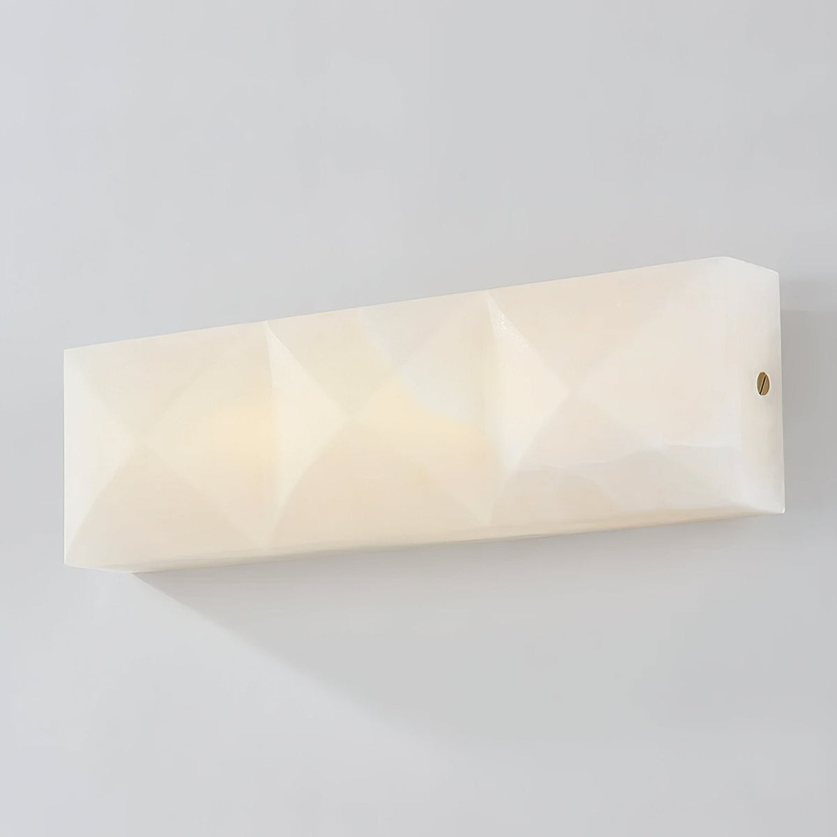 Nivanine zeitgenössische Alabaster-Wandleuchte