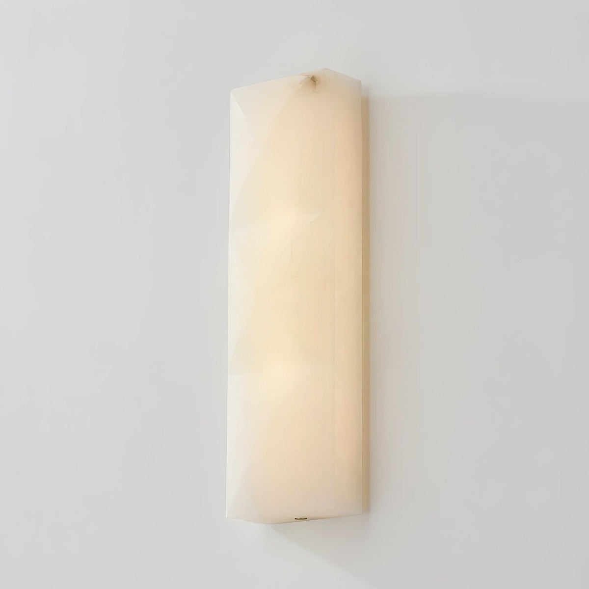 Nivanine zeitgenössische Alabaster-Wandleuchte