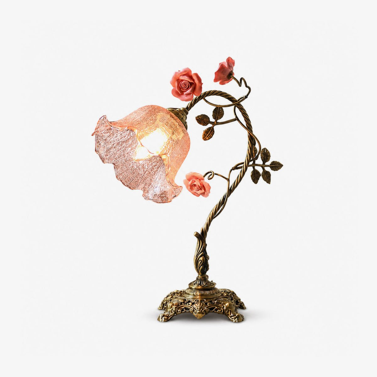 Rosalune Campanella Vintage Rose Tischleuchte