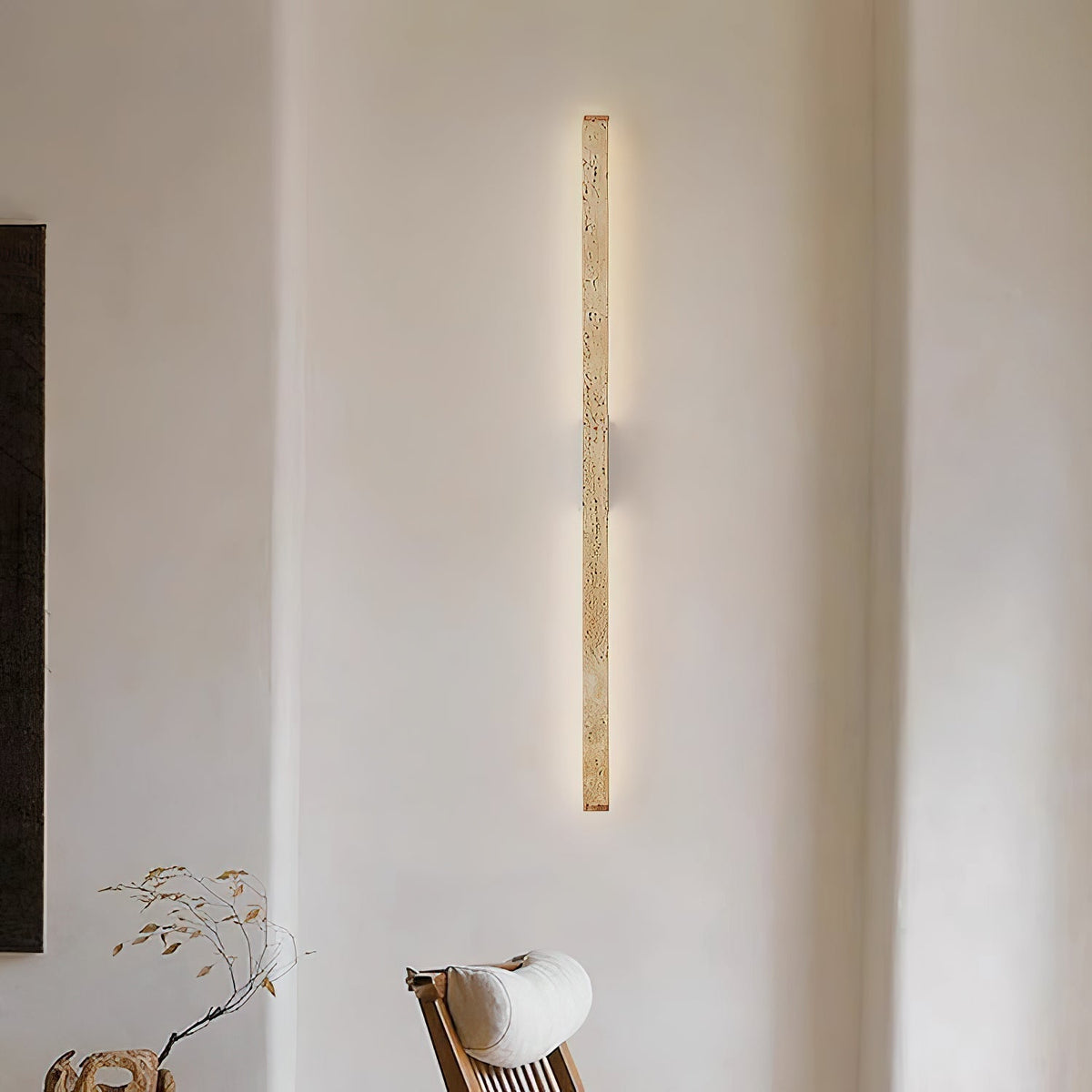 Vivyna Travertine Wandleuchte