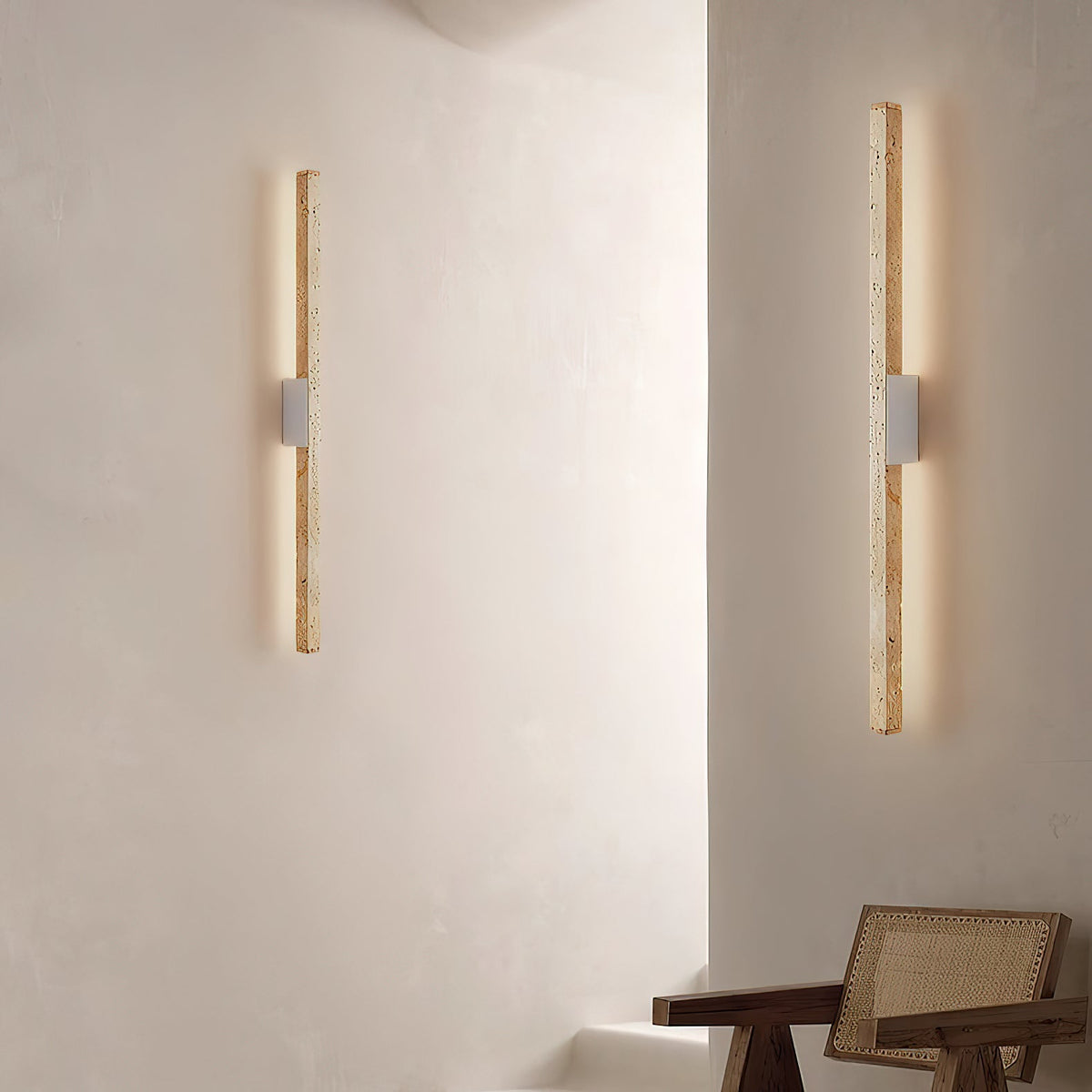 Vivyna Travertine Wandleuchte