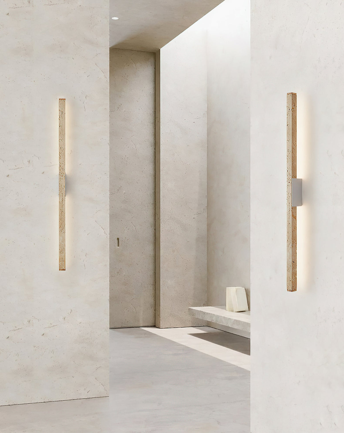 Vivyna Travertine Wandleuchte