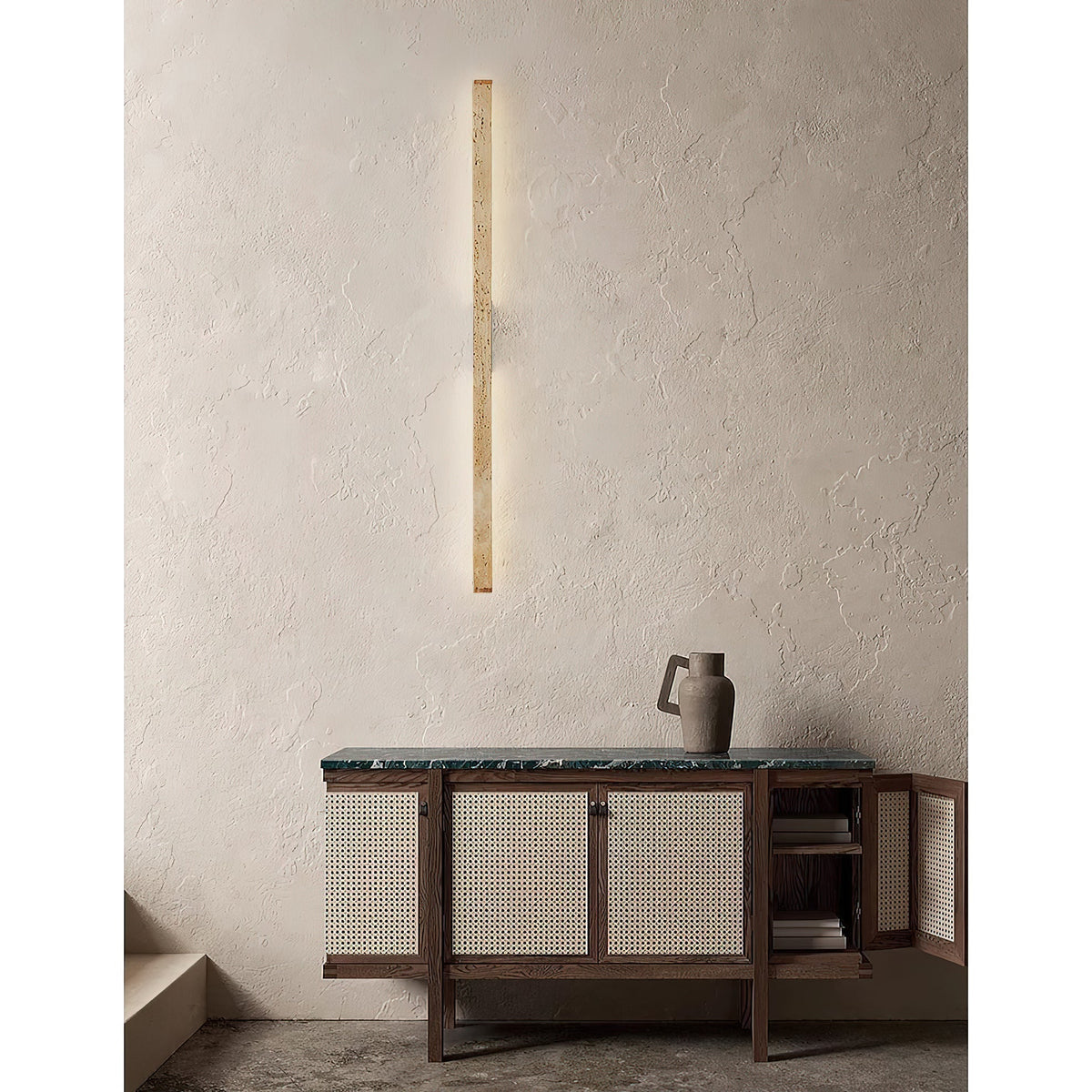 Vivyna Travertine Wandleuchte