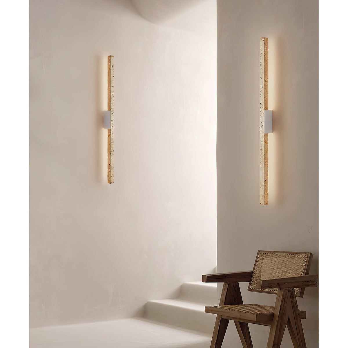 Vivyna Travertine Wandleuchte